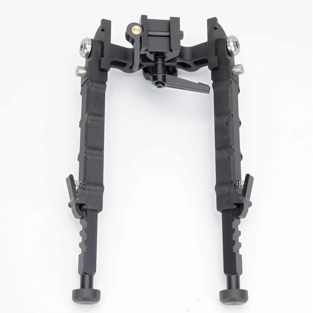shoXx Zweibein Bipod 19-23,5cm Aluminium neig- & schwenkbar breiter Stand QD Bild 4